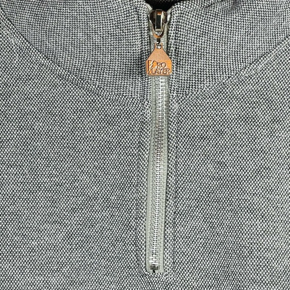 Vintage Chicago Bulls 1/4 Zip Pullover Pro Player 26” X 29” Jordan Pippin Rodman - Picture 5 of 8